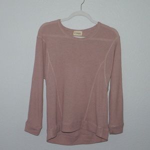 El Bloom waffle sweater